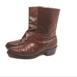 Vintage Frye Cowboy Boots 8 D READ DESCR